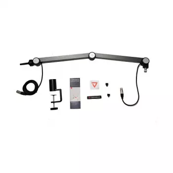 THRONMAX Caster Stand XLR mikrofona statīvs ar izlici