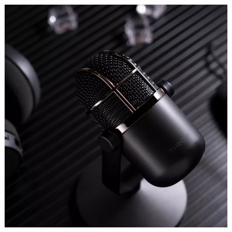 THRONMAX Mdrill Dome Jet Black 48kHz USB kondensatora mikrofons