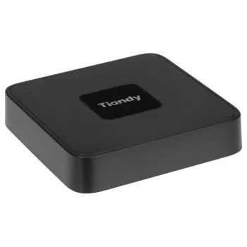 Tiandy TC-R3105 5-Kanālu IP NVR ar 4 PoE Portiem, H.265+, 8MP, 1 SATA, 4K HDMI