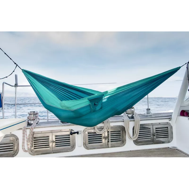 Ticket To The Moon Original Hanging Hammock Aqua Green