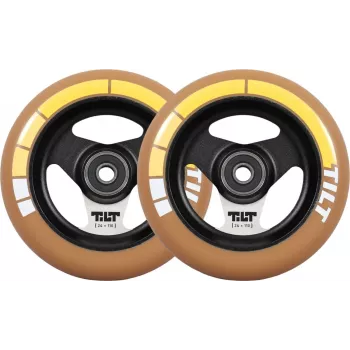 Tilt Stage I Pro Scooter Riteņi 2-Pack Gold Stripe