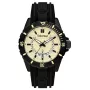TIMBERLAND Vīriešu Medford 46mm Bēšs Ciparnīca Melna Silikona Siksniņa Kvarca Pulkstenis 15578JSB-14P