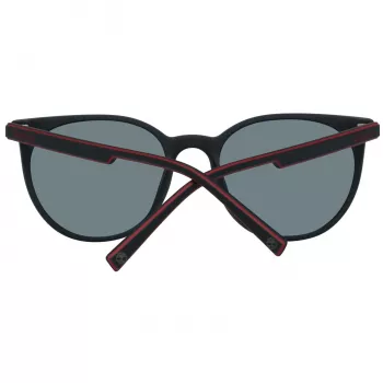 TIMBERLAND Vīriešu saulesbrilles TB9176-5302D - Matēts melns rāmis, pelēkas polarizētas lēcas, 53 mm