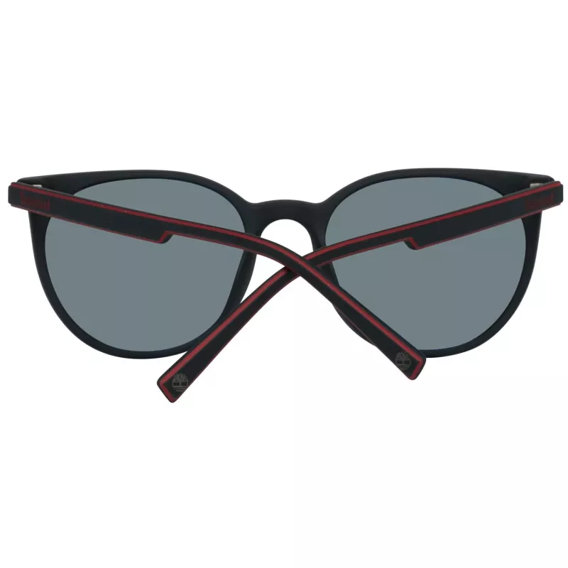 TIMBERLAND Vīriešu saulesbrilles TB9176-5302D - Matēts melns rāmis, pelēkas polarizētas lēcas, 53 mm