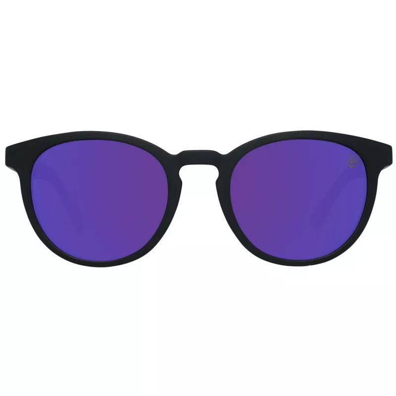 Timberland vīriešu TB9128-5305D taisnstūra saulesbrilles - matēts melns rāmis, zaļas lēcas, 53 mm