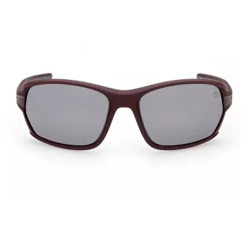 Timberland vīriešu TB92456667D polarizētas saulesbrilles - matēts melns rāmis, zaļas lēcas, 66/18/125 mm