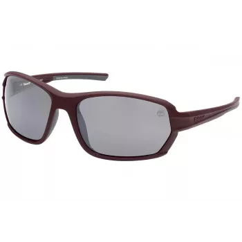 Timberland vīriešu TB92456667D polarizētas saulesbrilles - matēts melns rāmis, zaļas lēcas, 66/18/125 mm