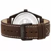 TIMBERLAND Vīriešu pulkstenis TBL16004JYU03 43mm Zils ciparnīca Brūna ādas siksniņa