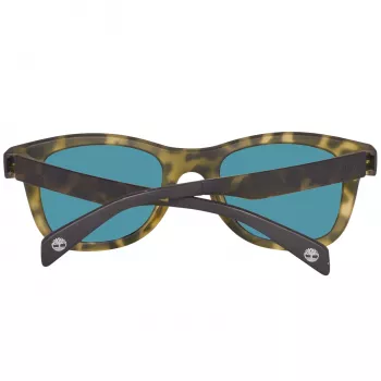 Timberland TB9080-5055R Vīriešu polarizētas kvadrātveida saulesbrilles, matēti melna/zaļa, 55 mm