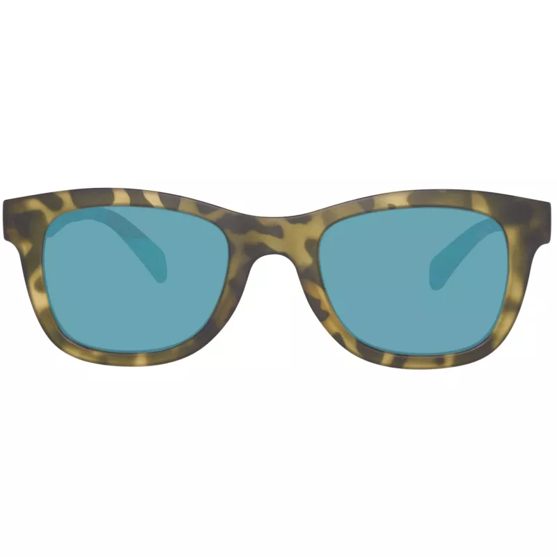 Timberland TB9080-5055R Vīriešu polarizētas kvadrātveida saulesbrilles, matēti melna/zaļa, 55 mm