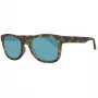 Timberland TB9080-5055R Vīriešu polarizētas kvadrātveida saulesbrilles, matēti melna/zaļa, 55 mm