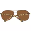 Timberland TB9086-6249H Vīriešu polarizētās saulesbrilles Matēti melni zaļas 62mm