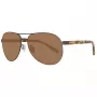 Timberland TB9086-6249H Vīriešu polarizētās saulesbrilles Matēti melni zaļas 62mm