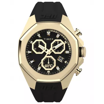 TIMEX Expedition North Field Post Solar vīriešu pulkstenis TW2W69800 45mm melns ciparnīca ādas siksna
