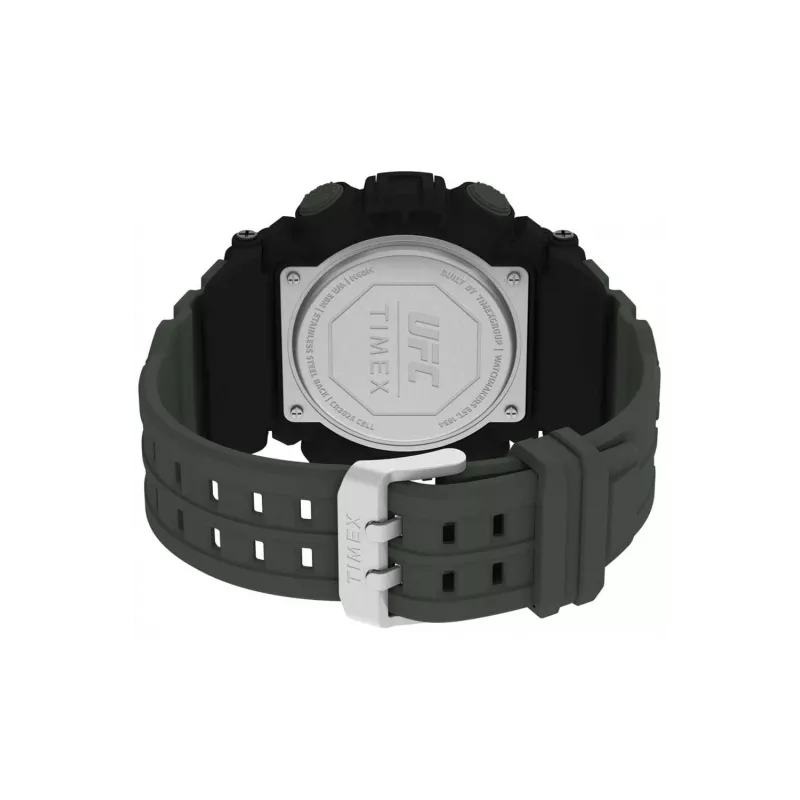 TIMEX Ironman Transit Vīriešu Digitālais Pulkstenis TW5M53900 50mm Melns Sveķi