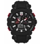 TIMEX Vīriešu digitālais kvarca pulkstenis TW5M52800 50mm sveķu korpuss melna sveķu siksniņa