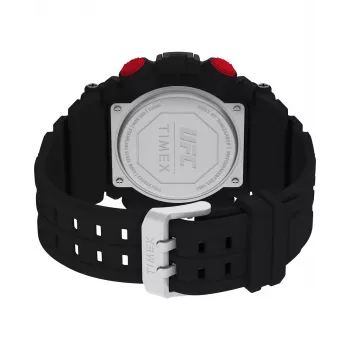TIMEX vīriešu digitālais kvarca pulkstenis TW5M53700 50mm melns sveķu silikons