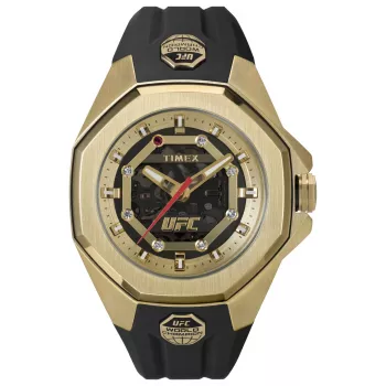 TIMEX Vīriešu Lauka Pulkstenis TW2V86500 - 45mm Nerūsējošā Tērauda Korpusā, Zaļa Auduma Siksniņa, Saules Kvarcs, 100m Ūdensizturība