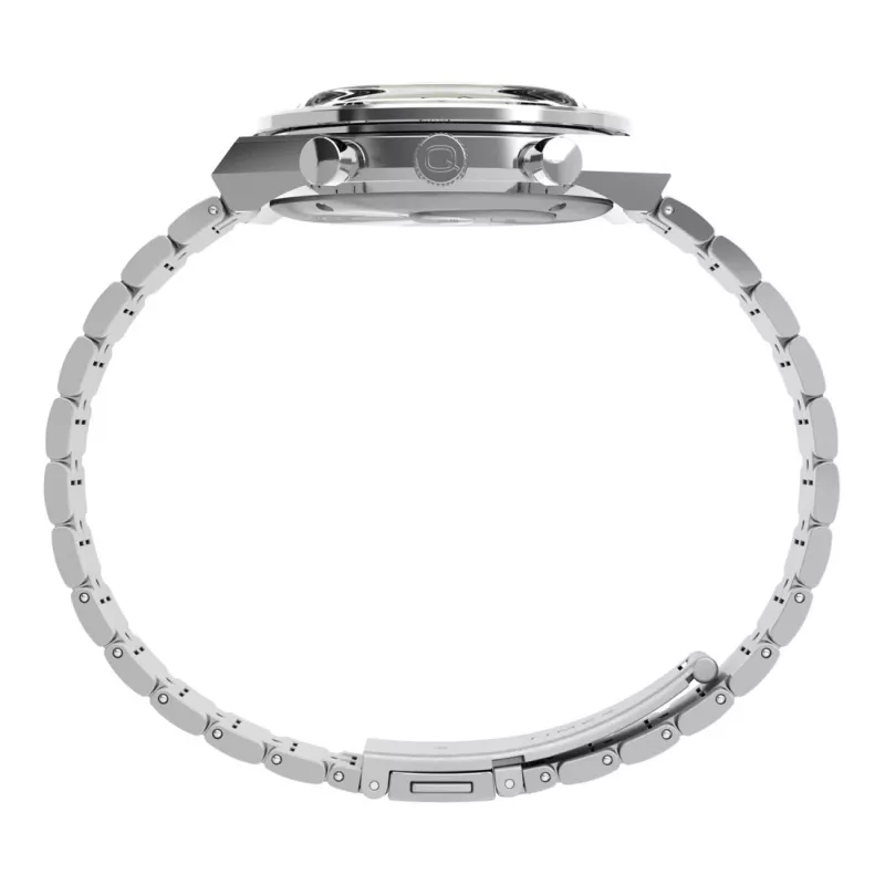 Timex vīriešu TW2V42600 40mm kvarca pulkstenis ar zaļu ciparnīcu un brūnu ādas siksniņu