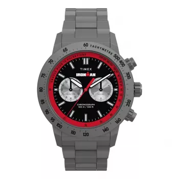 Timex vīriešu TW2Y02000 Expedition North Field Post Solar 44mm pulkstenis - melna ciparnīca un videi draudzīga auduma siksniņa