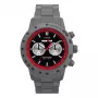 Timex vīriešu TW2Y02000 Expedition North Field Post Solar 44mm pulkstenis - melna ciparnīca un videi draudzīga auduma siksniņa