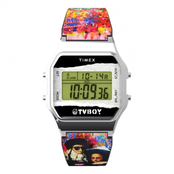 Timex Unisex TW2Y46800 34mm Sudraba Zila Nerūsējošā Tērauda Kvarca Pulkstenis