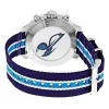 TISSOT PRS 516 Vīriešu Šveices kvarca hronogrāfa pulkstenis 42mm Sudraba ciparnīca Brūna ādas siksniņa T095417170373