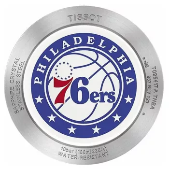TISSOT T-Sport Quickster Vīriešu Hronogrāfa Pulkstenis 42mm Sudraba Ciparnīca Zila un Sarkana Neilona Siksniņa T09541717371