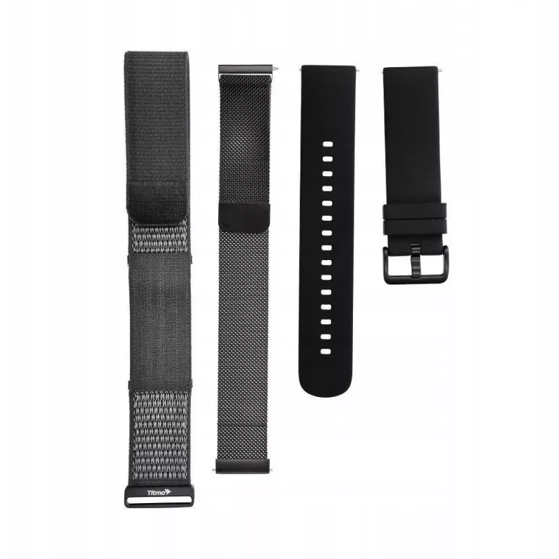 Titmo Loop I-110 viedaproce Black ar EKG, HRV, asinsspiedienu, SpO2, IP68