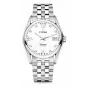 TITONI Airmaster Vīriešu Automātiskais Pulkstenis 83909S-063 38.5mm Nerūsējošais Tērauds Sudraba Ciparnīca