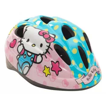 TOIMSA Hello Kitty Meiteņu Velosipēda Ķivere, Rozā/Balta, S (52-56cm)