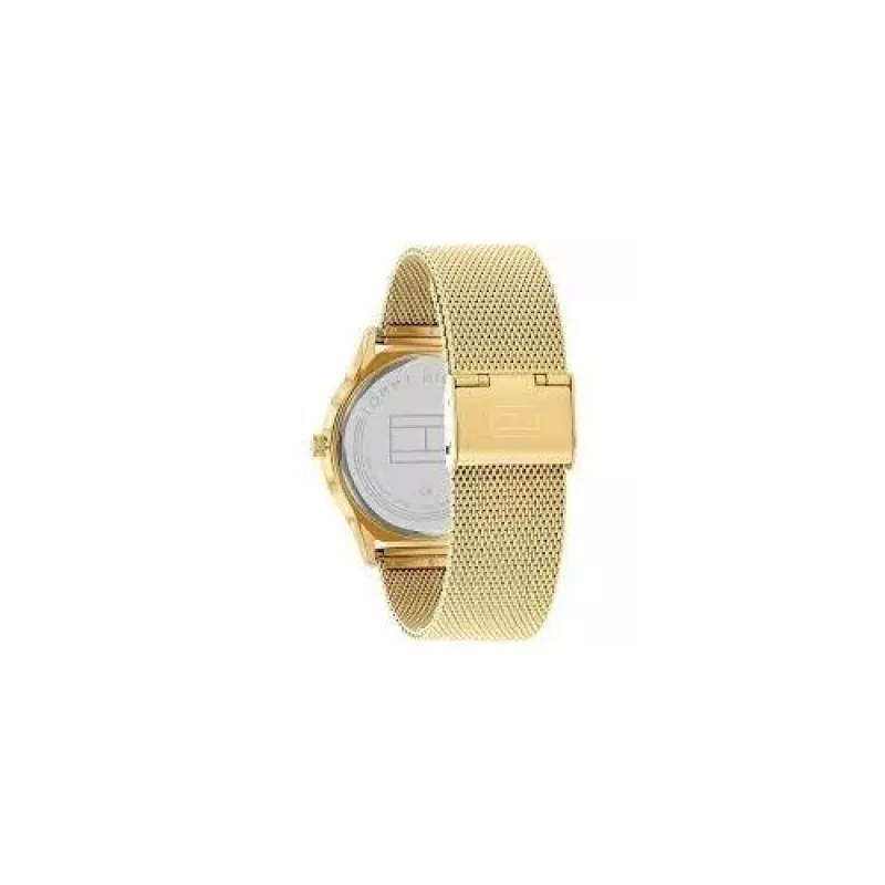 Tommy Hilfiger vīriešu 1710469 analogais kvarca pulkstenis 40mm zils ciparnīca brūna ādas siksniņa