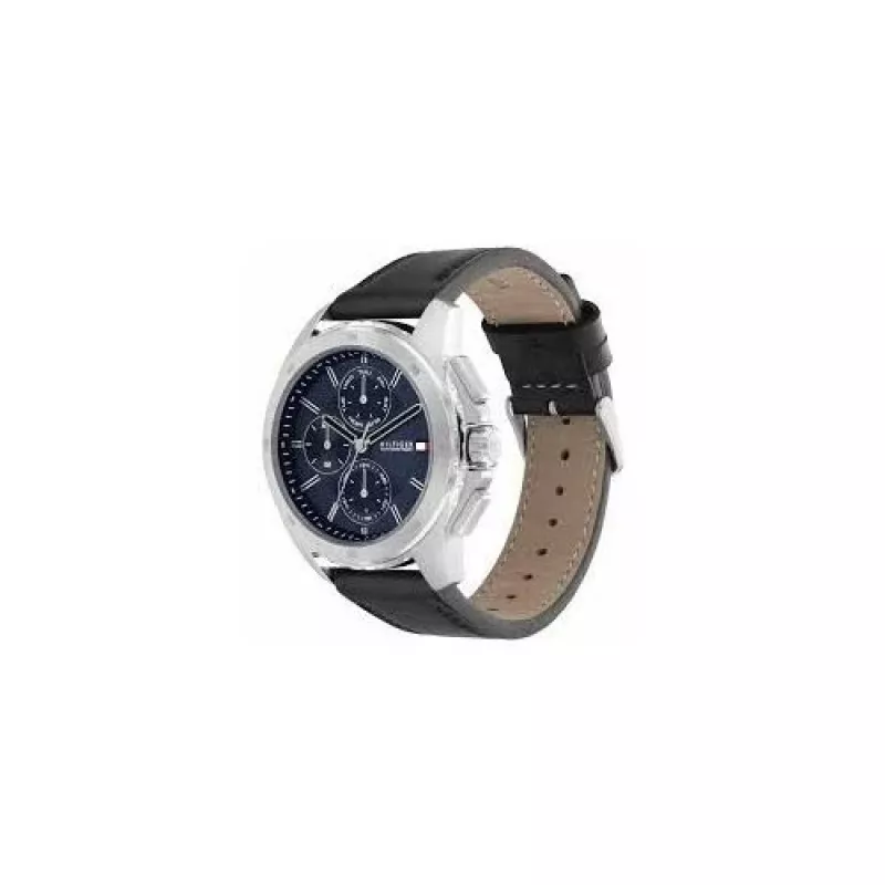 Tommy Hilfiger vīriešu 1710619 analogais kvarca pulkstenis 46mm zils ciparnīca nerūsējošais tērauds