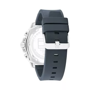Tommy Hilfiger vīriešu 1710687 analogais kvarca pulkstenis 48 mm nerūsējošais tērauds zils ciparnīca