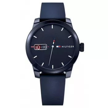 Tommy Hilfiger vīriešu 1791381 analogais kvarca pulkstenis 42mm zils ciparnīca brūna āda