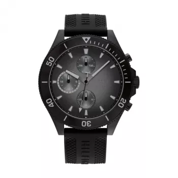 Tommy Hilfiger vīriešu 1791921 nerūsējošā tērauda kvarca pulkstenis 46 mm zils ciparnīca