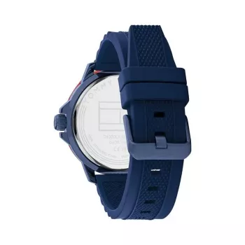 Tommy Hilfiger vīriešu 1792022 analogais kvarca pulkstenis 48mm nerūsējošais tērauds zils ciparnīca