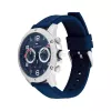 Tommy Hilfiger vīriešu 1792027 analogais kvarca pulkstenis 44mm zils ciparnīca sudraba nerūsējošais tērauds