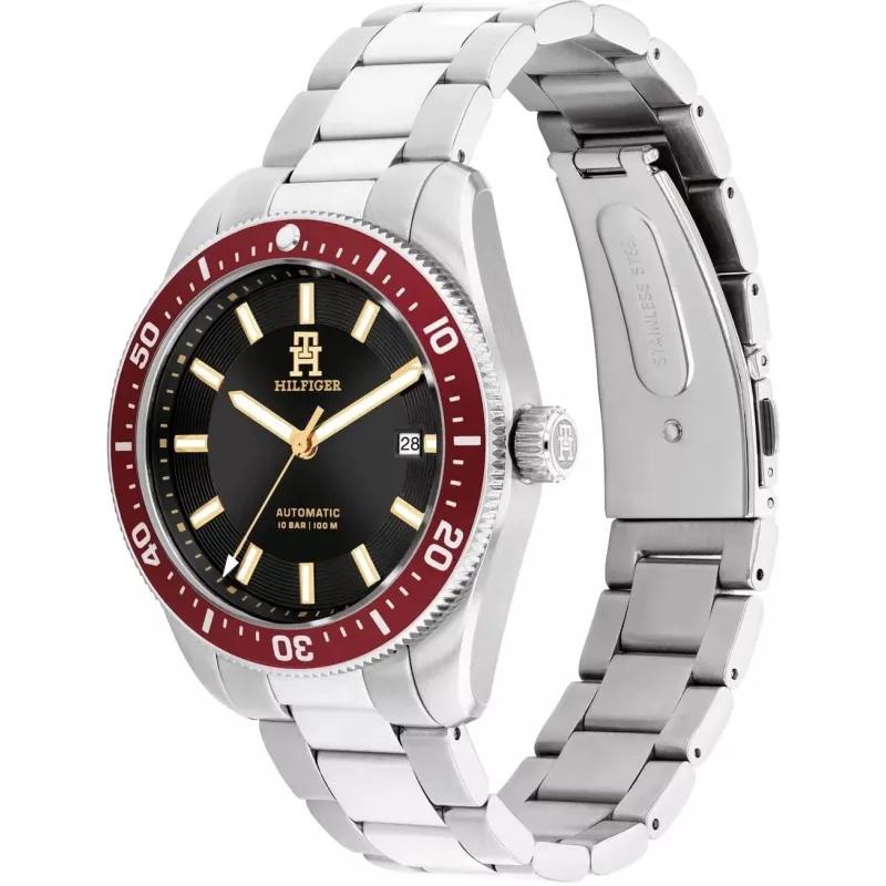 Tommy Hilfiger vīriešu 1792154 kvarca nerūsējošā tērauda pulkstenis 40mm zils ciparnīca
