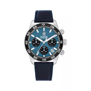 Tommy Hilfiger vīriešu 1792187 analogais kvarca pulkstenis 41mm nerūsējošais tērauds zils ciparnīca
