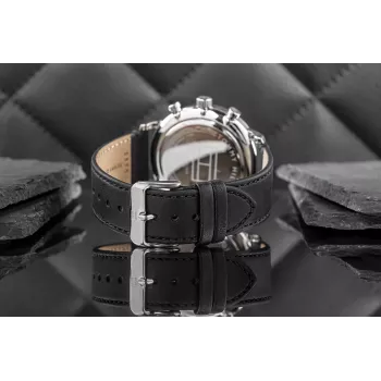 Tommy Hilfiger Vīriešu Damon Kvarca Nerūsējošā Tērauda Pulkstenis 40mm Zils Ciparnīca 1710565