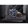 Tommy Hilfiger vīriešu Damon kvarca pulkstenis 1792163 41mm nerūsējošais tērauds zils ciparnīca