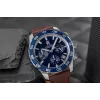 Tommy Hilfiger vīriešu Damon kvarca pulkstenis 1792163 41mm nerūsējošais tērauds zils ciparnīca