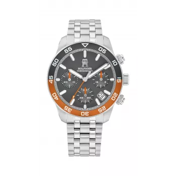 Tommy Hilfiger vīriešu Damon kvarca pulkstenis 1792186 41mm nerūsējošais tērauds zils ciparnīca