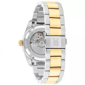 Tommy Hilfiger vīriešu Deacon kvarca pulkstenis 40mm zils ciparnīca nerūsējošā tērauda siets