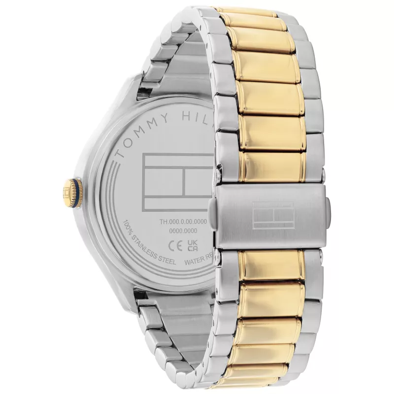 Tommy Hilfiger vīriešu Decker kvarca pulkstenis 1782658 40mm zils ciparnīca nerūsējošais tērauds