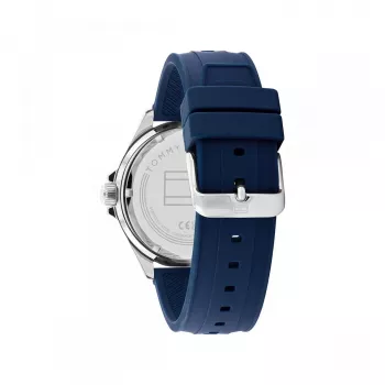 Tommy Hilfiger vīriešu Decker kvarca pulkstenis 1792009 43mm zils ciparnīca nerūsējošais tērauds