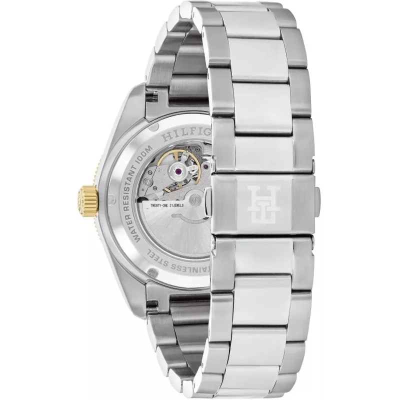 Tommy Hilfiger vīriešu Decker kvarca pulkstenis 1792155 40mm zils ciparnīca nerūsējošais tērauds