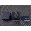 Tommy Hilfiger Vīriešu Decker kvarca pulkstenis 44mm nerūsējošais tērauds zils ciparnīca brūna āda