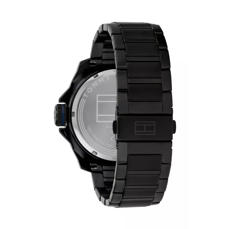 Tommy Hilfiger vīriešu kvarca analogais pulkstenis 1792139 49mm zils silikons